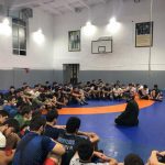 Беседа в отделении вольной борьбы 15