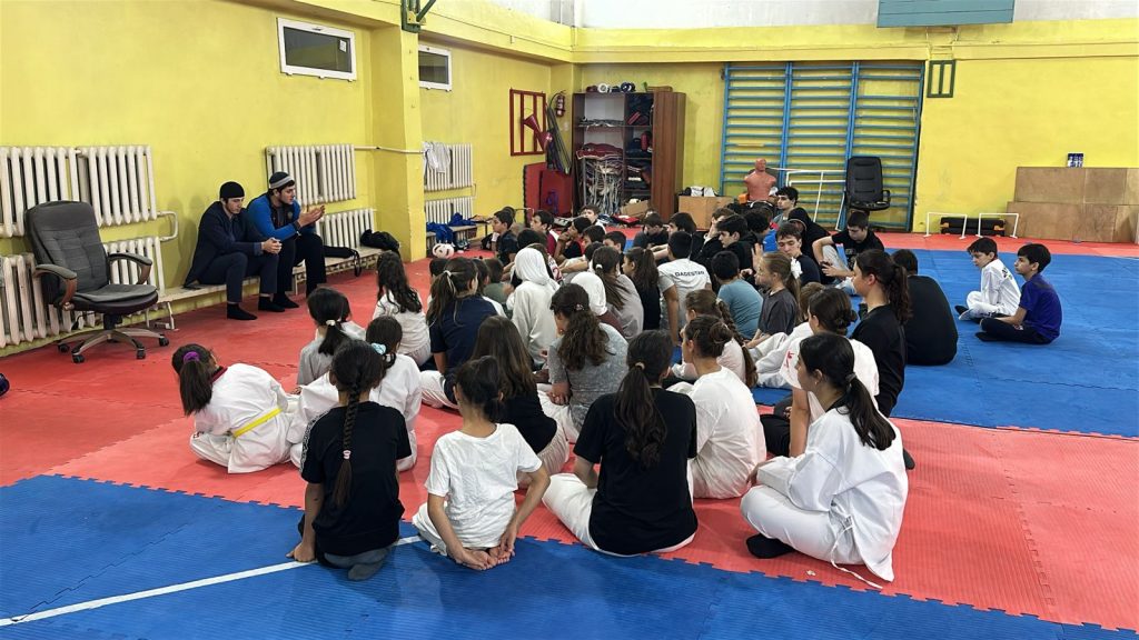 Беседа в отделении тхэквондо 4 Беседа в отделении тхэквондо 3